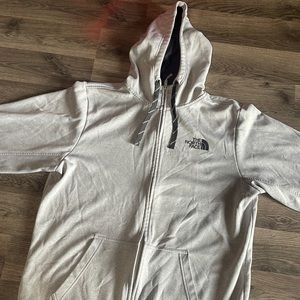 The North Face Brand new gray zip up size L